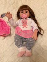 Кукла реборн для девочки Reborn Dolls 45 см / детская игрушка с аксессуарами и одеждой, большая, реалистичная, коллекционная #19, Анастасия С.