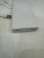 Повербанк (powerbank) 20000 mah с быстрой зарядкой, внешний аккумулятор портативный, переносной, мощный, универсальный для телефона/смартфона, белый #1, Денис Н.