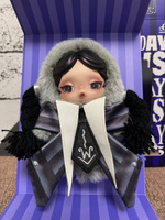 POP MART - SKULLPANDA x Wednesday Plush (Nevermore Academy Uniform