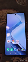 IQOO Смартфон IQOO Z9 5G NFC Snapdragon 7 Gen 3 6,78 ", 144 Гц, AMOLED экран, батарея емкостью 6000 мАч, быстрое зарядное устройство мощностью 80 Вт, двойная камера 50 МП 8/256 ГБ, зеленый #69, Андрей К.