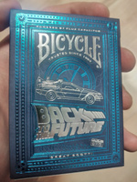 Карты Bicycle back to the Future standard index blue #15, Александр Р.