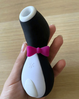 Вакуумный вибратор для стимуляции клитора и груди Satisfyer Penguin #15, Кристина Б.