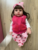 Кукла реборн для девочки Reborn Dolls 45 см / детская игрушка с аксессуарами и одеждой, большая, реалистичная, коллекционная #24, Дарья В.