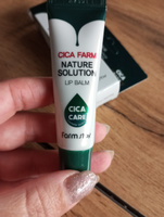 FARMSTAY Восстанавливающий Бальзам для Губ с Центеллой азиатской Cica Farm Nature Solution Lip Balm 10 мл #3, Наталья Б.