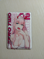 Картхолдер с принтом Милый во франксе Zero two #1, Настя М.