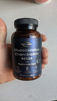 Глюкозамин, хондроитин, МСМ и гиалуроновая кислота. Glucosamine, Chondroitin, MSM, Hyaluronic Acid. Хондропротектор для суставов и связок Lemcaps, 120 таблеток #37, Вячеслав Чешский