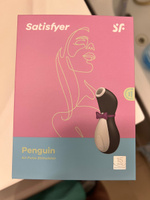 Вакуум-волновой бесконтактный стимулятор клитора Satisfyer Pro Penguin Сатисфаер Пингвин вибратор женский #4, Альфия Р.