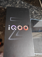 IQOO Смартфон IQOO Z9 5G NFC Snapdragon 7 Gen 3 6,78 ", 144 Гц, AMOLED экран, батарея емкостью 6000 мАч, быстрое зарядное устройство мощностью 80 Вт, двойная камера 50 МП 8/256 ГБ, зеленый #32, Раджаб М.