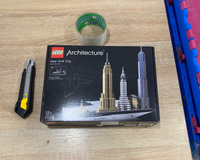 Конструктор LEGO Architecture Нью-Йорк, 598 деталей, возраст от 12+, 21028 #17, П Инна