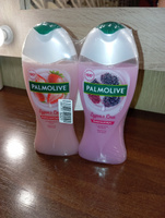 Гель для душа Palmolive Ежевичный Мусс, 250 мл и Клубничный Смузи, 250 мл #15, александра м.