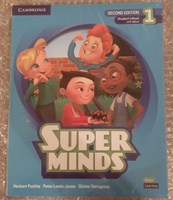 Super Minds 1 комплект SECOND EDITION Student's book + Workbook + ОНЛАЙН КОД #3, Ольга П.