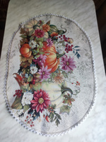 Салфетка гобеленовая Тыквенный этюд 50х70 см #84, Светлана А.