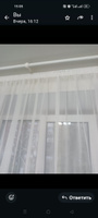 LUX CURTAIN Тюль высота 240 см, ширина 400 см, крепление - Лента, БЕЛЫЙ #65, Надежда Д.