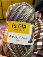 Пряжа носочная Regia 4-fadig Color 07385 #1, Eugeniya K.