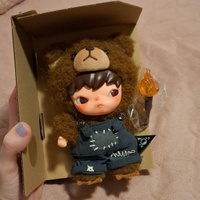 POP MART - SKULLPANDA x Wednesday Plush (Nevermore Academy Uniform