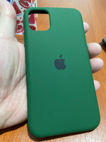 Силиконовый чехол на Айфон 11 с логотипом / Silicone Case iPhone 11  #56, Дмитрий В.