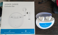 Honor Наушники беспроводные с микрофоном Honor Choice Earbuds X5e, USB, белый #1, Кирилл К.