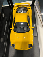 Модель коллекционная Ferrari F40 1987 yellow #4, Владимир Л.