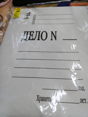 Папка-обложка для документов Attache Дело № A4 без скоросшивателя ...