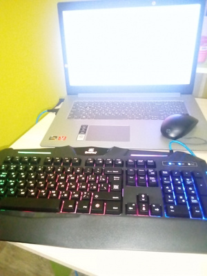 Defender игровая клавиатура мембранная проводная Werewolf RGB (Full ...