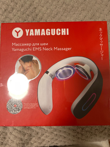 Микротоковый массажер для шеи Yamaguchi EMS Neck Massager/импульсный ...