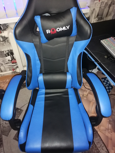 Roomly Игровое компьютерное кресло Нагрузка 150 кг., эргономичная ...