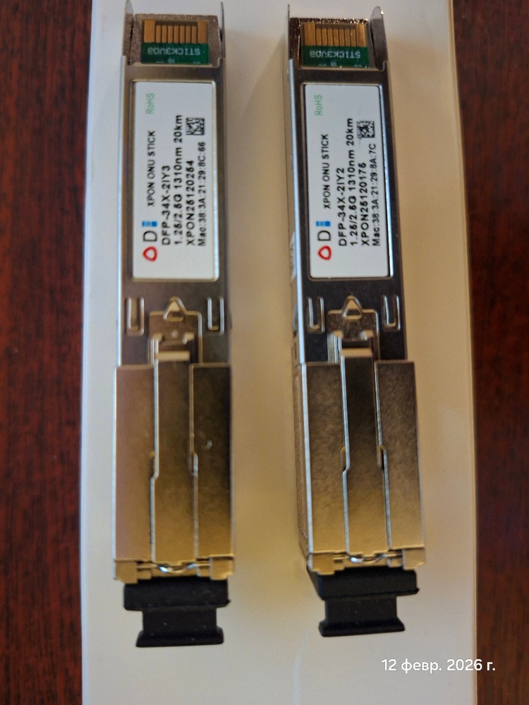 1 отзыв на ODI XPON Stick SFP ONU Модуль SFP XPON ONU (ONT) с MAC ...