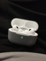 Ультратонкий силиконовый кейс KRISTANAM для наушников Apple AirPods Pro 2 (2nd generation) / чехол на аирподс про 2 / чехол airpods pro 2 слитный, серый #102, Maksim L.