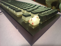 Кейкап ручной работы. Bamboo ZZZ. Бамбу ЗЗЗ. Глянц купить на