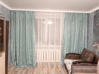 LUX CURTAIN Тюль высота 240 см, ширина 600 см, крепление - Лента, БЕЛЫЙ #58, Инна С.