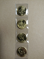 Россия набор из 4 монет 10 рублей 2025 серии Города трудовой доблести (Ульяновск, Уфа, Челябинск, Ярославль) #8, Вика Б.