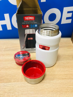 THERMOS 0,71л KING SK3020, белый - безупречное качество с 1904 (SK3020 RCMW) термос для еды с ложкой и широким горлом #1, Лариса М.