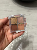 RELOVE REVOLUTION Тени для век POCKET PALETTE: палетка для глаз Coconut Dream, матовые, блестящие, коричневые, нюдовая, золотые #6, Александра У.