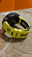 Сменный ремешок Garmin QuickFit 26мм Amp Yellow/Graphite Silicone дизайн Fenix 8 (010-13393-08) #2, Александр К.