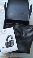 Игровая гарнитура Fifine H6 Gaming Headsets c RGB подсветкой (Black), Полноразмерные игровые наушники, Гарнитура для PC, MAC, PS #38, Ольга Л.