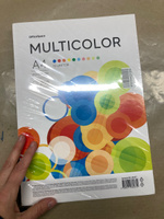 Бумага цветная OfficeSpace "Multicolor", А4, 80г/м2, 200л., (10 цветов) #18, Ольга К.