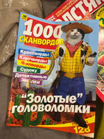 1000 СКАНВОРДОВ "Золотые головоломки!" №10 2024 Толстый сборник захватывающих головоломок. #3, Екатерина Ж.