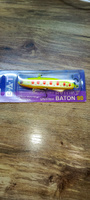 Раттлин силиконовый BAT shiriten baton 90мм, 31г, цвет 935 #3, Андрей К.