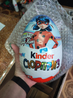 Яйцо шоколадное Kinder Сюрприз MAXI Киндер Макси Леди и Баг и Супер Кот Miraculous из молочного шоколада и игрушкой внутри 220 г #4, Алена Б.