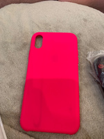 Силиконовый чехол на Айфон XR с логотипом / Silicone case iPhone XR #78, Ирина Х.