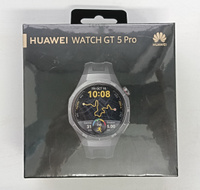 Умные часы HUAWEI Watch GT 5 Pro, 46 мм, черный #21, Тагир М.