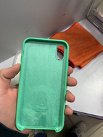 Силиконовый чехол на Айфон XR с логотипом / Silicone case iPhone XR #74, Азамат М.