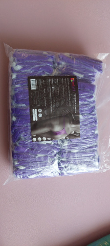 Трусы бикини одноразовые женские фиолетовые, набор 100 штук, размер 44 ...