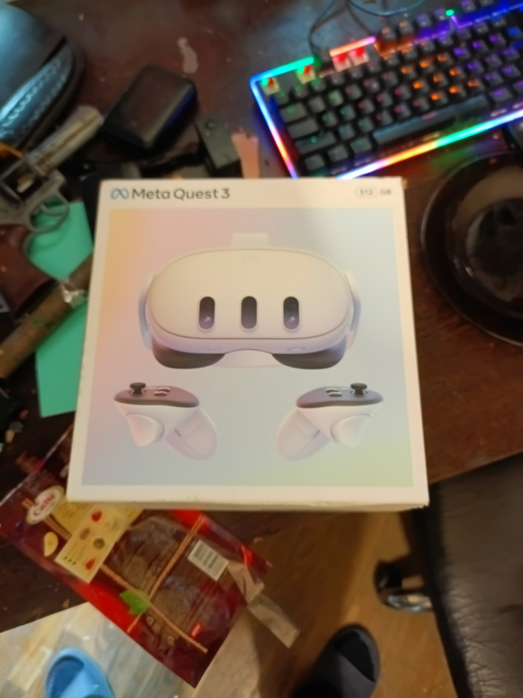 Meta Oculus Quest 3 512 ГБ виртуальной реальности VR3 Snapdragon XR2 ...