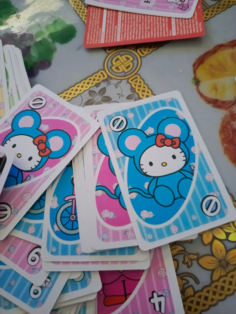 Настольная карточная игра UNO Hello Kitty лимитированная версия купить ...