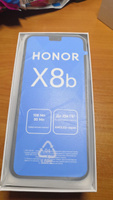 Honor Смартфон X8b Ростест (EAC) 8/256 ГБ, серебристый #16, Елена К.