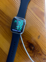 Силиконовый чехол на Apple Watch 40 mm (Series SE, 4, 5, 6) - Чехол на Эпл Вотч 40 мм, бренд КАРТОФАН, прозрачный #27, Алексей Е.