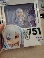 Фигурка Re:Zero Жизнь с нуля в альтернативном мире Эмилия / Emilia Нендороид (10cm) 751 #17, Анна С.