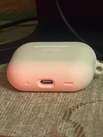 Силиконовый кейс KRISTANAM для наушников Apple AirPods Pro 2 (2nd generation) / чехол на аирподс про 2 / чехол airpods pro 2 с карабином в коробке белый #82, Павел Я.