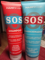 Набор беcсульфатный шампунь и кондиционер для волос Happy Hair Professional SOS #62, Наталья Ж.